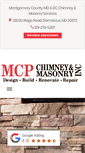 Mobile Screenshot of mcpchimneyservices.com